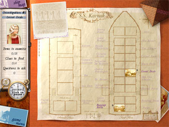 Screenshot of Agatha Christie - Death on the Nile