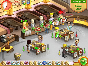 Screenshot of Amelie's Cafe