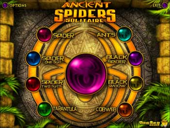 Screenshot of Ancient Spiders Solitaire