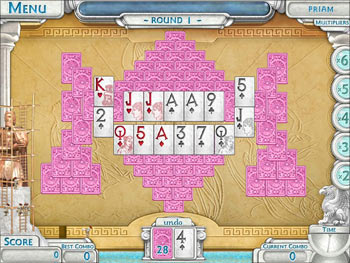 Screenshot of Ancient Tripeaks 2
