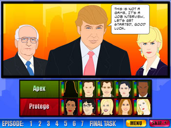 Screenshot of The Apprentice