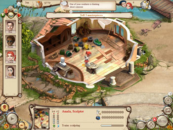Screenshot of Artist Colony