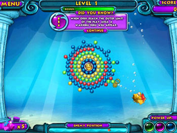 Screenshot of Atlantis Adventure