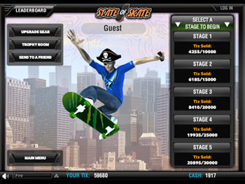 Screenshot of Axe State of Skate