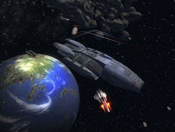 Screenshot of Battlestar Galactica