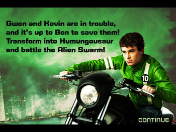 Screenshot of Ben 10 Alien Swarm - Swarm Smash