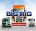 In Big Rig Europe, haul a heavy load across real places in Europe!