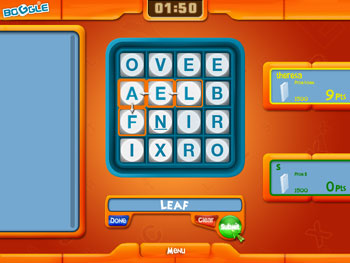 Screenshot of Boggle