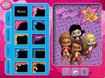 Screenshot of Bratz Super Babyz