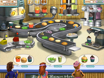 Screenshot of Burger Shop