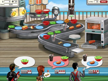 Screenshot of Burger Shop 2