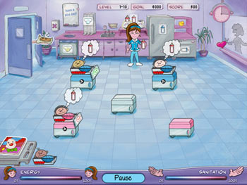 Screenshot of Carrie the Caregiver