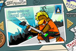 Screenshot of Club Penguin