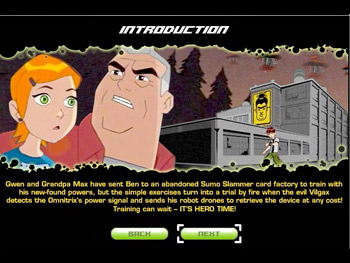 Screenshot of Cartoon Network - Ben 10: Battle Ready