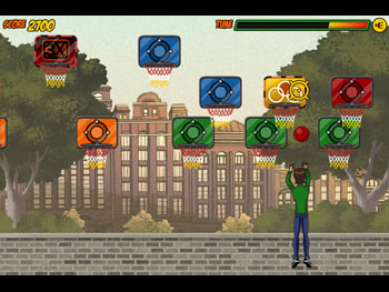 Screenshot of Cartoon Network - Hero Hoops