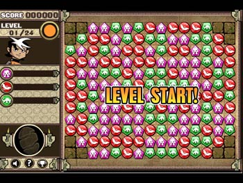 Screenshot of Cartoon Network: Secret Saturdays - Hunt for the Kur Stone