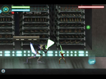 Screenshot of Star Wars Clone Wars - Path of the Jedi