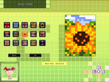 Screenshot of Color Cross