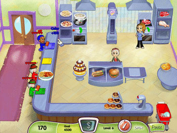 Screenshot of Cooking Dash