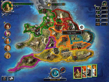Screenshot of Defender of the Crown - Heroes Live Forever