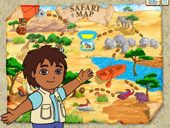 Screenshot of Diego's Safari Adventure