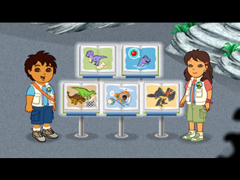 Screenshot of Diego's Dinosaur Adventure