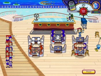 Screenshot of Diner Dash - Flo on the Go