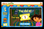 Screenshot of Dora's Carnival Adventure