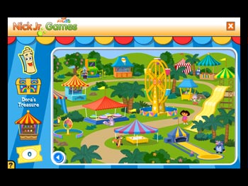 Screenshot of Dora's Carnival Adventure