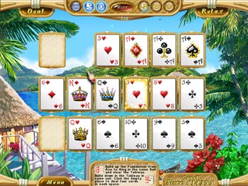 Screenshot of Dream Vacation Solitaire