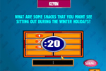 Screenshot of Family Feud Holiday