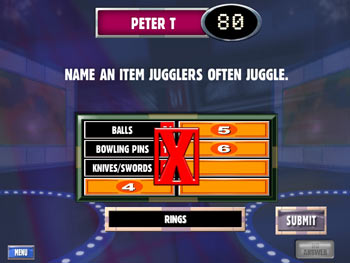 Screenshot of Family Feud 3