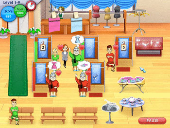 Screenshot of Fashion Dash