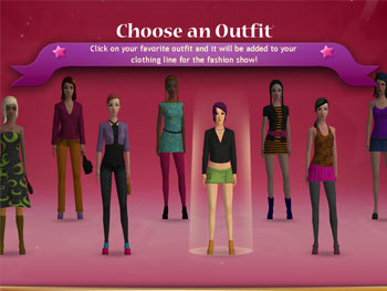 Screenshot of Fashion Solitaire