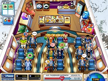 Screenshot of First Class Flurry