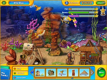 Screenshot of Fishdom H2O - Hidden Odyssey