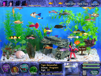 Screenshot of Fish Tycoon