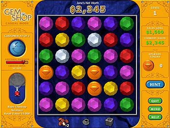 Screenshot of Gem Shop