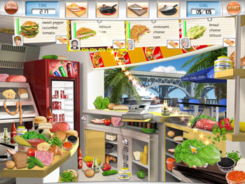 Screenshot of Gourmania