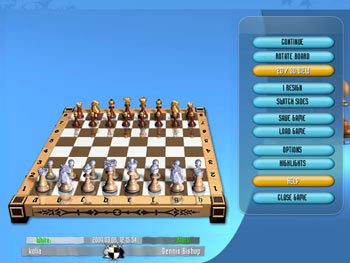 Screenshot of Grandmaster Chess Tournament