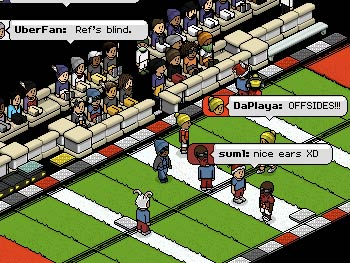 Screenshot of Habbo Hotel