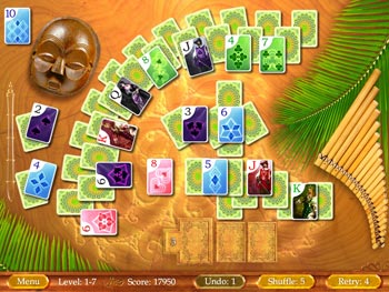 Screenshot of Heartwild Solitaire