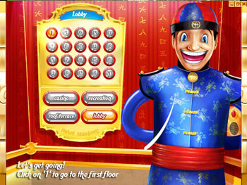 Screenshot of Hotel Mahjong Deluxe
