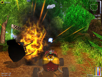 Screenshot of Hyperball Racing