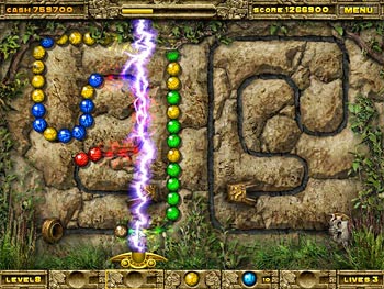 Screenshot of Inca Ball