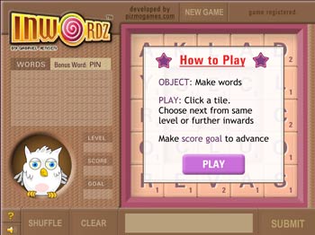 Screenshot of Inwordz Deluxe