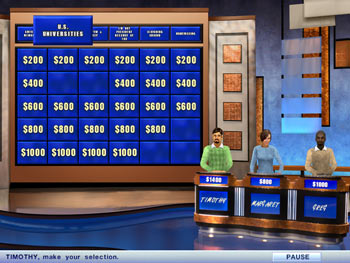 Screenshot of Jeopardy 2