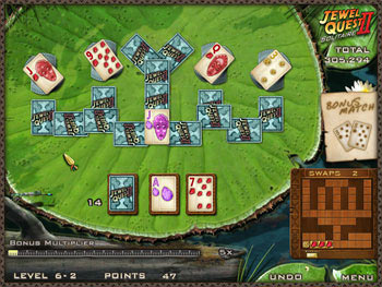 Screenshot of Jewel Quest Solitaire 2