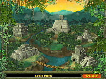 Screenshot of Jewels of Cleopatra 2 - Aztec Mysteries