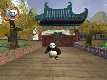 Screenshot of Kung Fu Panda - The Game Demo